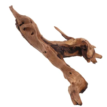 Аквариум для рыб из натурального мертвого дерева, декор из мертвого дерева произвольной формы (20-25 см)