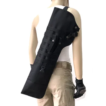 Спортивная Тактическая Одноплечая Кобура MOLLE 72X25X3 см, сумка для пистолета, Нейлоновый материал