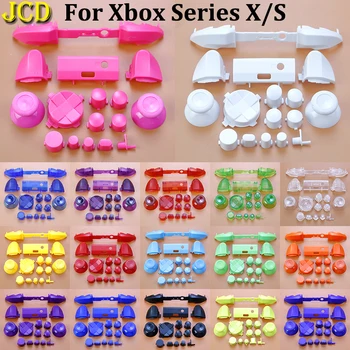 JCD 1 комплект для Xbox серии X, комплект кнопок контроллера S, L R, LB, RB, кнопки запуска бампера, комплект модов, игровые аксессуары