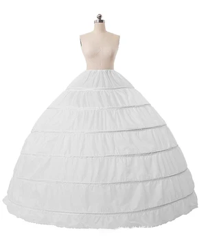 Плюс Свадебное платье Нижняя Юбка С Кринолином, Нижняя Юбка для Бального Платья 2024