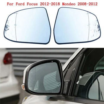 Автоматическая Замена Широкоугольного левого Правого крыла с подогревом Заднего зеркального стекла для Ford Focus 2012-2018 Mondeo 2008-2012
