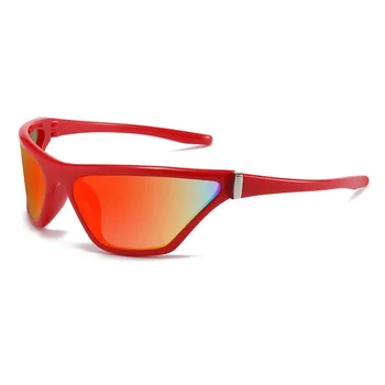 Новые солнцезащитные очки Y2K Fashion Cat Eye Trend Glasses Уличные Ветрозащитные Солнцезащитные очки с технологией Futuristic Sense Спортивные Солнцезащитные очки