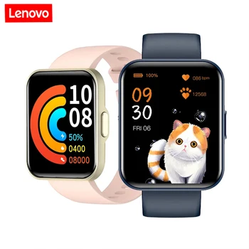 Lenovo Новые Смарт-часы 1,69 дюйма HD Full-touch Bluetooth Call Smartwatch Монитор Сердечного Ритма Сна Часы PK Xiaomi Redmi Watch 2