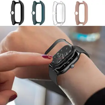 Защитная пленка Для экрана Корпуса ПК, Совместимая С Amazfit4GTS4 Mini Smart Watch Cover, Защитный Чехол От царапин, Корпус Бампера Для часов