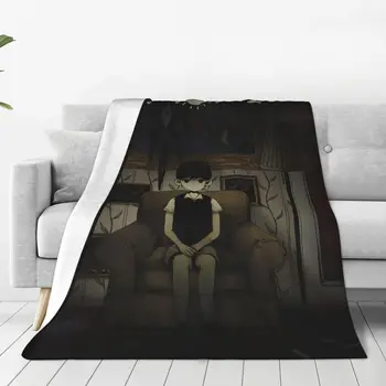 Солнечные одеяла Omori, Фланелевый летний кондиционер, Психологическая игра ужасов, Тонкое покрывало для постельных принадлежностей, дорожное одеяло