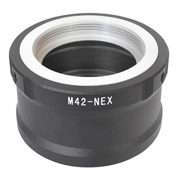 Переходное кольцо для крепления объектива Foleto M42-NEX Для объектива M42 SONY NEX E Mount NEX3 NEX5 NEX5N NEX7 NEX-C3 NEX-F3 NEX-5R NEX6 Камера