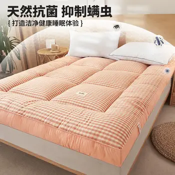 Соевый матрас Мягкая подушка бытовая двуспальная кровать утолщенный мягкий матрас одеяло складной спальный коврик для студенческого общежития