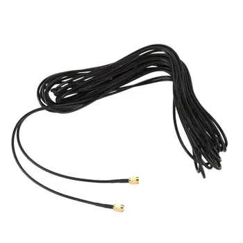 10 м SMA штекер к SMA штекер M-M Разъем RF Коаксиальный кабель-удлинитель RG174 Золото