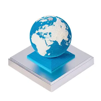 Творческий 3D Блокнот Paperwill Earth 3D 2024 Календарь Памятка Рождественские Заметки Офисный Блокнот Блокнот Фестиваль Подарочные Заметки На День Рождения