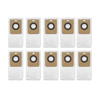 10шт Мешков для пыли для Xiaomi Dreame Bot D10 Plus RLS3D Запчасти для пылесоса и Аксессуары