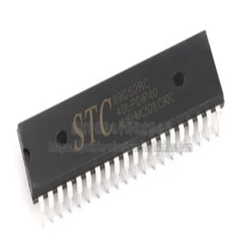 1шт Оригинальный STC (макрокристалл) встроенный STC89C52RC-40I-PDIP40 для загрузки программы MCU