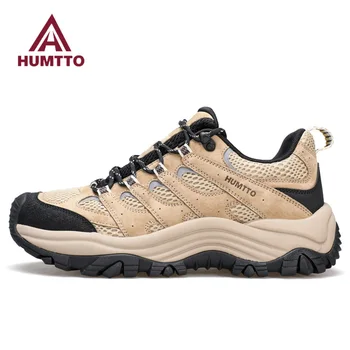 HUMTTO Уличная походная обувь мужская противоскользящая легкая спортивная обувь для горной охоты, скалолазания, дышащая повседневная спортивная обувь для ходьбы
