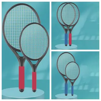 Хорошая эластичность Комплект теннисных ракеток Эргономичный с теннисной ракеткой Комплект для теннисного рикошета Противоударная противоскользящая ручка