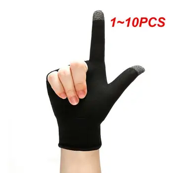 1-10 шт. = Перчатки для мобильных игр для геймеров, защищающие от пота, противоскользящие перчатки для игр с сенсорным экраном, дышащие перчатки для мобильных игр