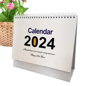 Декор столешницы, настольный календарь на 2024 год, постоянный настольный календарь-Календари на 2024 год, украшение домашнего стола в офисе.