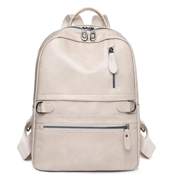 Многофункциональная женская сумка, Модный противоугонный рюкзак для путешествий, высококачественная школьная сумка из мягкой кожи, повседневные сумки через плечо из Лайдса