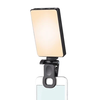 Мини-мобильный телефон со светодиодной подсветкой Selfie Light с регулируемой яркостью Rgb Fill Light для нескольких смартфонов