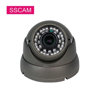 5-Мегапиксельная AHD Купольная Камера Безопасности Высокой Четкости с Переменным Фокусным расстоянием 2,8-12 мм Аналоговая Камера Видеонаблюдения Ночного Видения 30 М