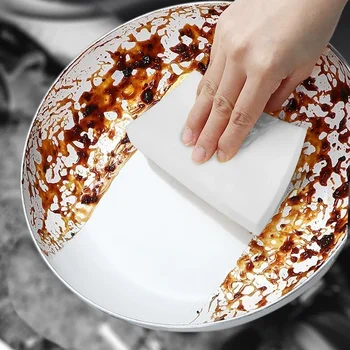 Волшебные Моющиеся шт Многоразовая Нано-Губка для мытья посуды Eponge Kitchen 100 с Меламином