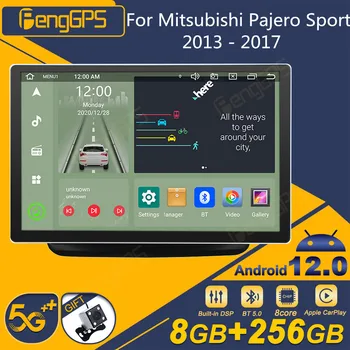 Для Mitsubishi Pajero Sport 2013-2017 Android Автомобильный Радиоприемник 2Din Стерео Приемник Авторадио Мультимедийный Плеер GPS Навигационный Блок Экран
