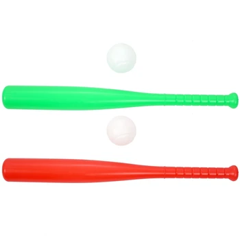 Топ!-2 комплекта бейсбольной биты Souviner, спортивные игрушки, детские игрушки, бейсбольная бита, зеленая и красная