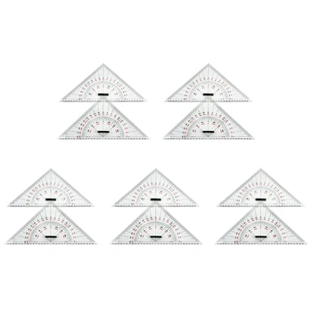 10-кратная треугольная линейка для рисования диаграмм для рисования кораблей, 300-миллиметровая треугольная линейка большого масштаба