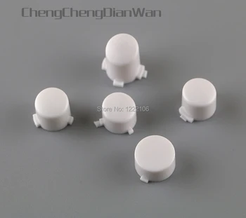 ChengChengDianWan Белый Пластик ABXY + Направляющие Кнопки Заменяют Ключевую Оболочку Беспроводного Контроллера Для Xbox One xboxone Controller 5 комплектов