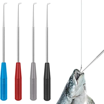 Устройство для удаления рыболовных крючков Устройство для удаления рыболовных крючков из нержавеющей стали Портативный рыболовный экстрактор, разделяющий рыболовные крючки рыболовные инструменты