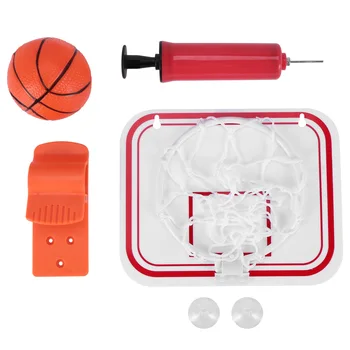 Зажим для баскетбольного кольца в спортивном офисе для мусорного бака для баскетбольной игры, маленький зажим для баскетбольной доски для корзины для мусора