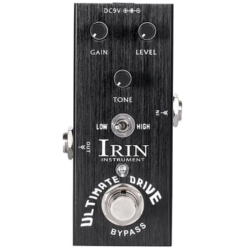 Гитарный Эффектор IRIN Electric Chorus Professional Single Block Small Effector Матовый Черный