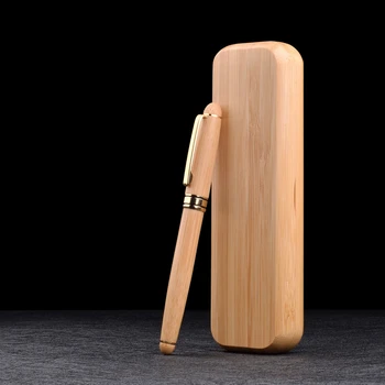 Фирменная ручка Nanzhu, Нейтральная ручка, Креативный подарок из дерева ручной работы, Набор ручек из бука, подарок для обучения в офисе