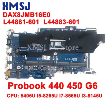 DAX8JMB16E0 Для HP Probook 440 450 G6 Материнская плата Ноутбука С процессором I3 I5 I7 8-го поколения DDR4 UMA L44881-601 L44883-601 100% Тест В порядке