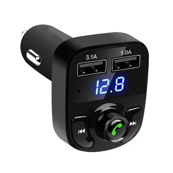 X8 Автомобильный Bluetooth FM-передатчик MP3-плеер Многофункциональное Автомобильное зарядное Устройство Автомобильные Аксессуары
