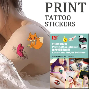 Бумага для переноса татуировок, наклейка для переноса татуировок, бумага для переноса татуировок, сексуальная крутая бумага для печати татуировок, временные татуировки для кожи тела