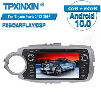 Для Toyota Yaris 2012-2015 Android Радио Автомобильный Мультимедийный Плеер GPS Навигация Аудио Стерео Экран DVD Головное Устройство Магнитофон