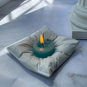 Моделирование подушки своими руками, Основа для свечи, Силиконовая форма, Цемент, бетон, гипс, смола, украшения ручной работы