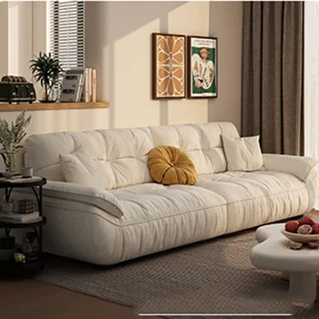 Новый мягкий диван Двухместный Удобный Диван для чтения в скандинавском стиле, Белый Дизайнерский Европейский салон мебели для дома Meuble Apartment