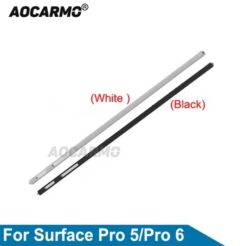 Aocarmo Для Microsoft Surface Pro 5 6 Pro5 Pro6 Замена Пластиковой полосы Верхней Рамки ЖК-дисплея