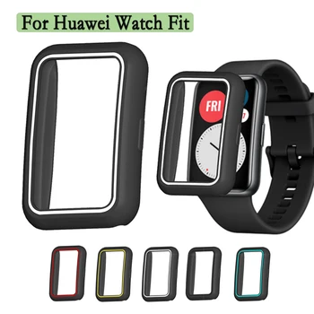 Для Huawei Watch Подходят Мягкие Чехлы для часов из ТПУ Протектор Защитного Чехла Shell Бампер Чехлы Для Huawei Watch Fit
