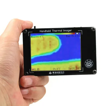 MLX90640 3,4-дюймовый ЖК-Цифровой Инфракрасный Тепловизор DIY Тепловизор Для Определения Температуры Инструмент Обнаружения
