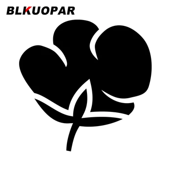 BLKUOPAR для автомобильных наклеек с цветочным хлопком, аниме-окклюзионные наклейки с царапинами, креативный декор шлема кондиционера, наклейка на автомобиль
