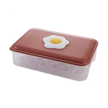 Коробка Для Хранения Свежих Яиц В Холодильнике, Кухня с Крышкой, Решетка для Защиты Утиных Яиц От Выпадения