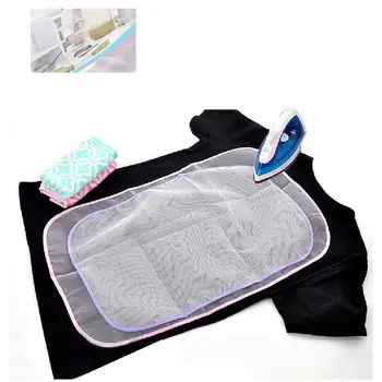 2ШТ Защитная прокладка для глажки при высокой температуре Бытовая сетчатая ткань Гладильная доска Защитная изоляция от прижимающих прокладок