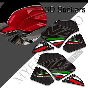Для мотоцикла Ducati PANIGALE V4 S R V4R SP 1100 3D наклейки Накладки на бак, Наколенники, защита от газа, мазута