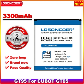 Аккумулятор LOSONCOER 3300 мАч GT95 для аккумуляторов смартфонов CUBOT + быстрое поступление