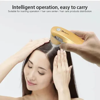 Умный беспроводной цифровой Wifi сканер волосяных фолликулов, анализатор волос на коже головы, диагностика ухода за кожей лица
