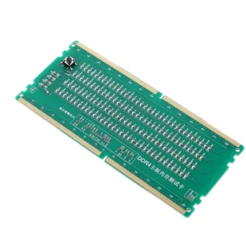 Тестовая Карта DDR4 RAM Слот для памяти OUT LED Настольный Анализатор Ремонта Материнской платы Тестер