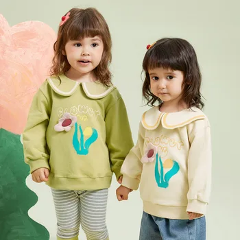 Осенний кукольный ошейник Amila Baby 2023, индивидуальная теплая толстовка с капюшоном, приятная для кожи, для девочек, модная детская одежда с героями мультфильмов