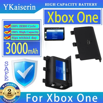 Аккумулятор YKaiserin 3000 мАч для беспроводного контроллера Microsoft Xbox One Gamepad Joypad Bateria