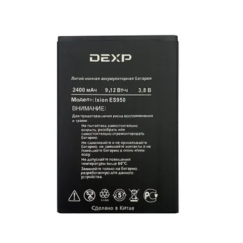 100% Оригинальный аккумулятор емкостью 2400 мАч для DEXP Ixion ES950 Hipe ES 950, сменные батареи для телефона Bateria